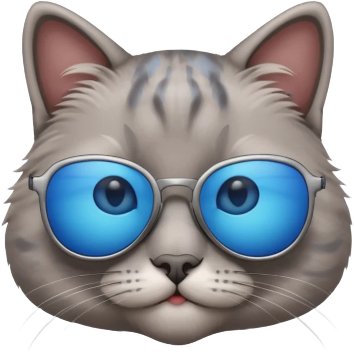Cat wearing sunglasses emoji