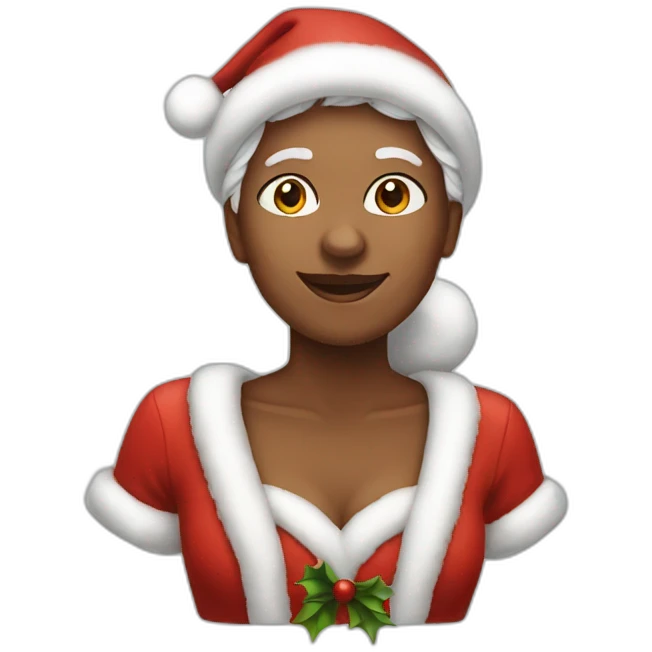 Mère noel emoji