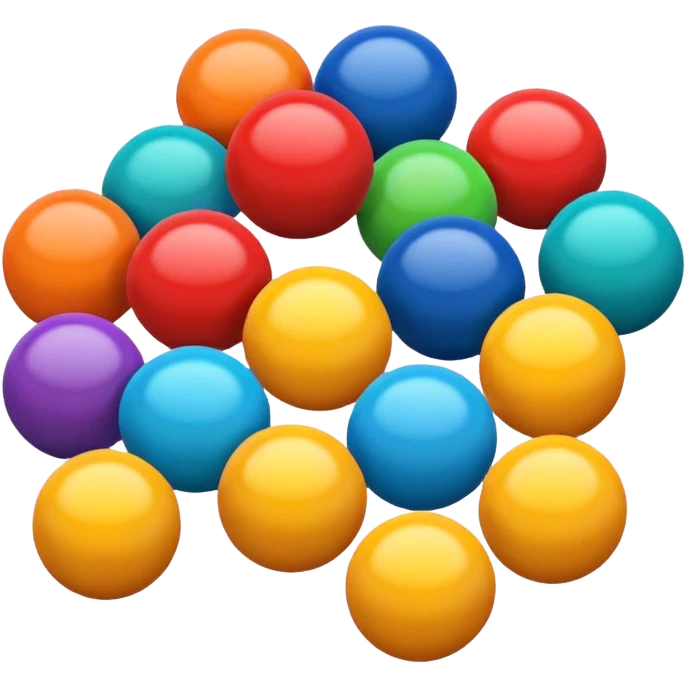 colored balls emoji
