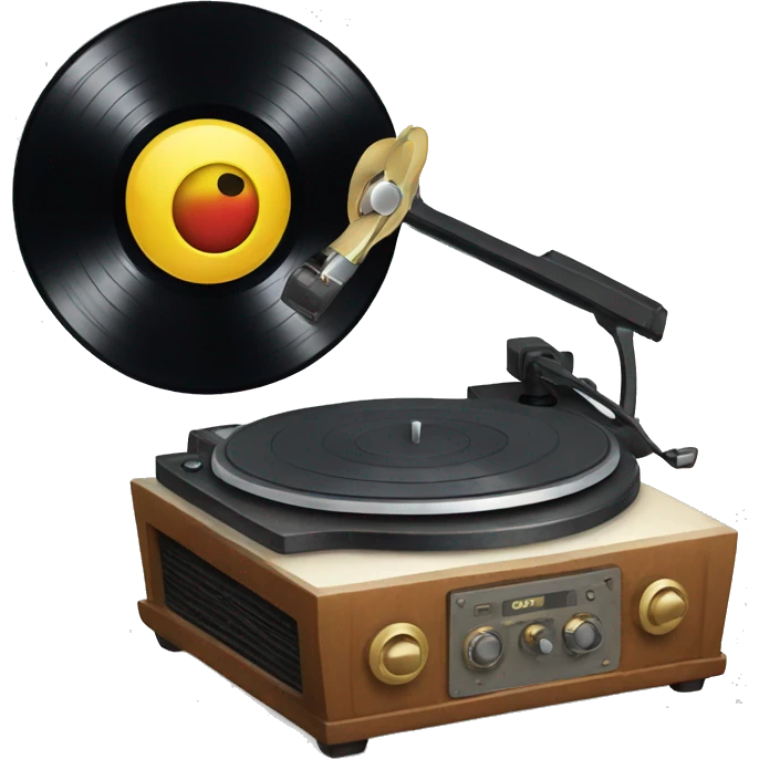 record player emoji