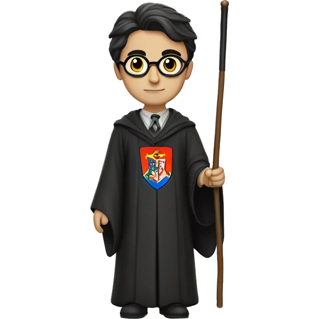 harry potter with a serbian flag emoji