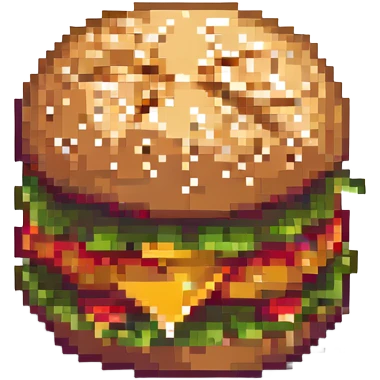 burger, simple emoji