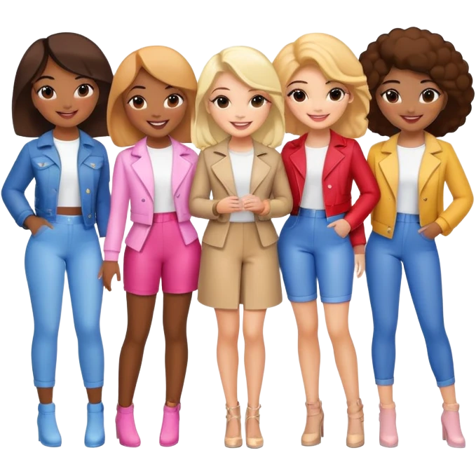 Main pop girls emoji