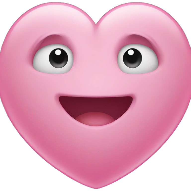 Pink heart  emoji