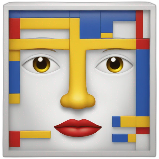 mondrian emoji