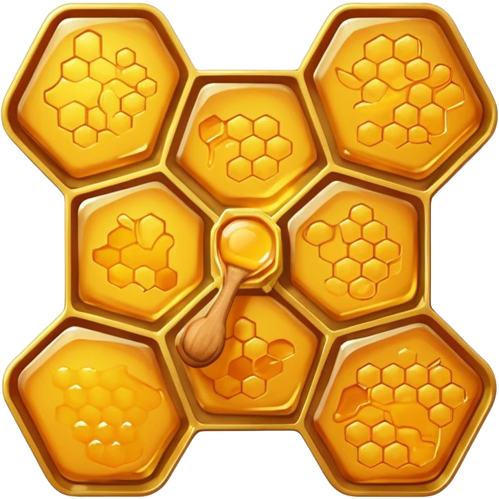 a piece of honeycomb emoji