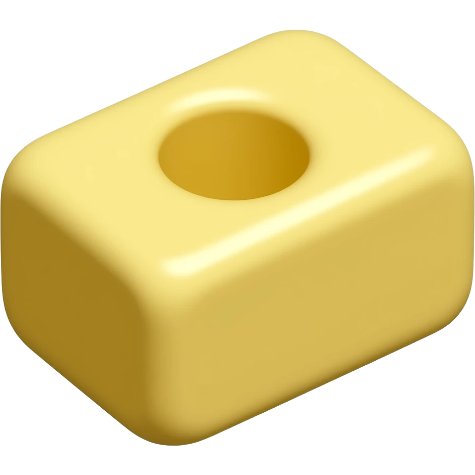 buttter with holes emoji