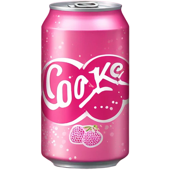 Pink coke  emoji
