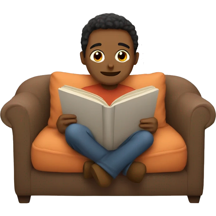 Cozy reading  emoji