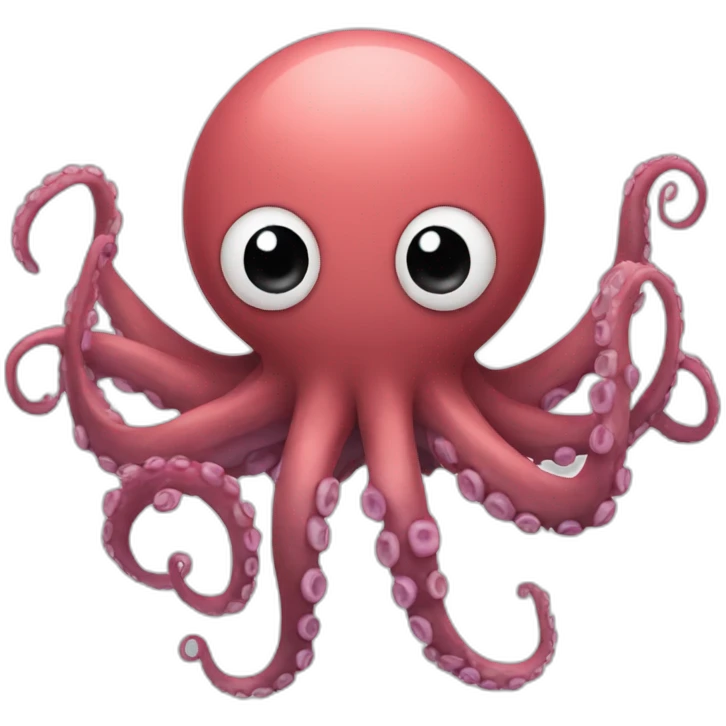 Human with octopus legs emoji