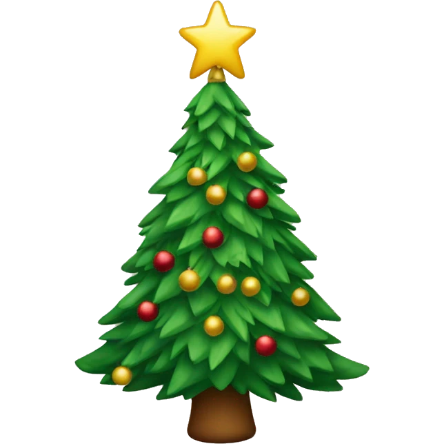 christmas tree emoji