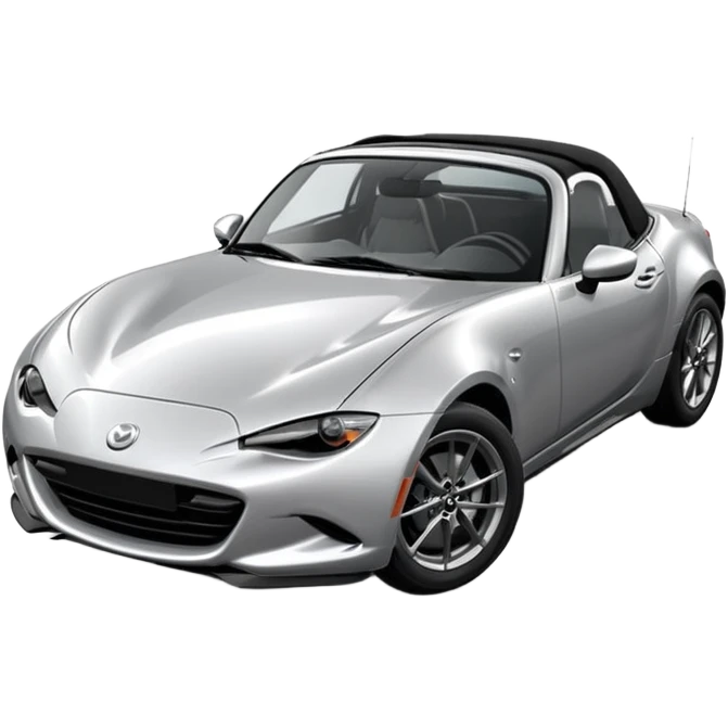 mx-5 NC silver hardtop emoji