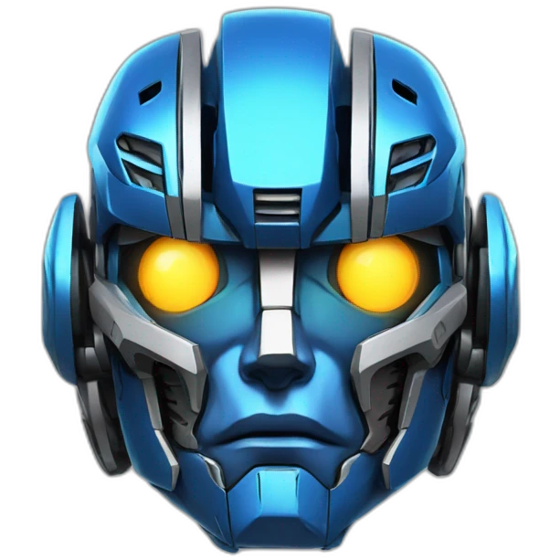 transformers style AI brain character emoji