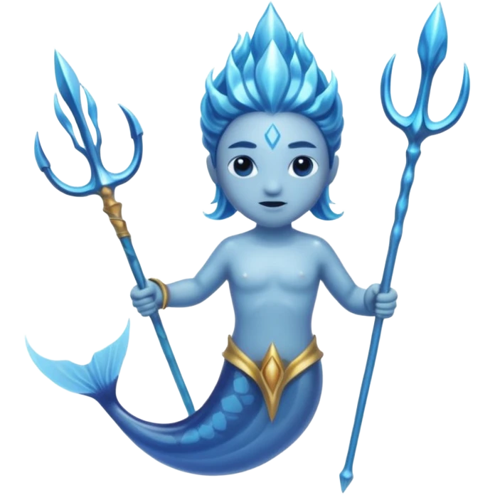 water elemental trident emoji