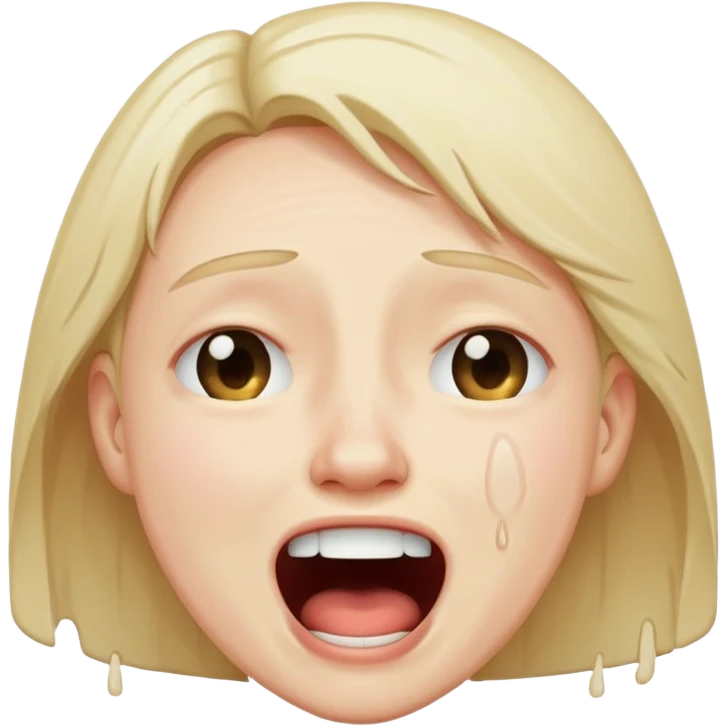 Laugh-crying but make it an existential crisis emoji