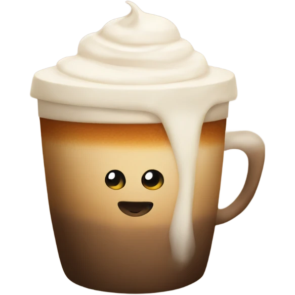 Cozy latte emoji