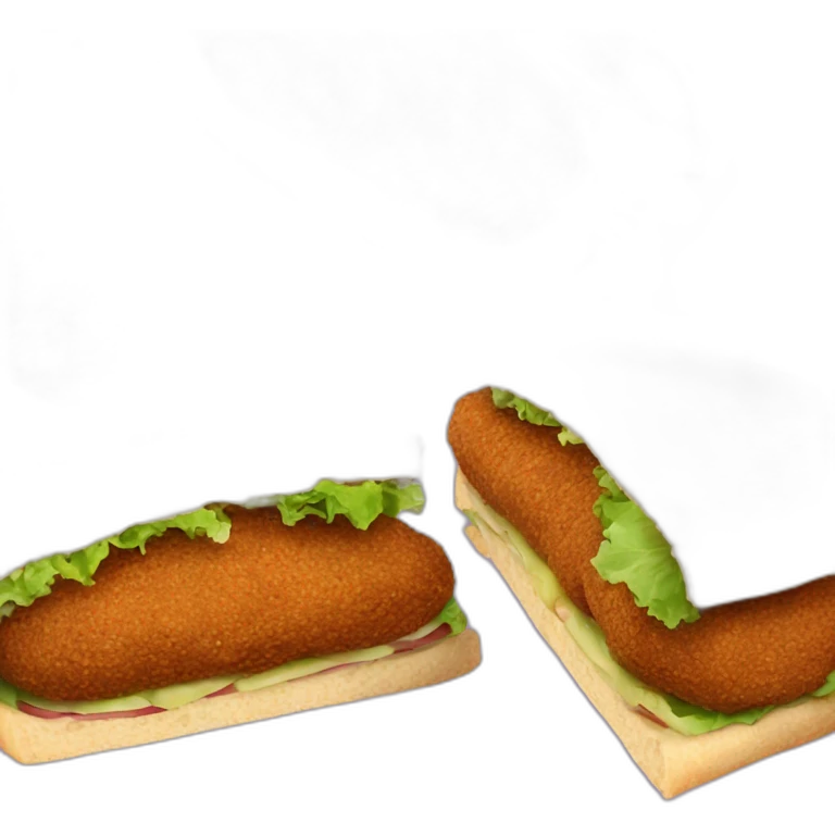 Falafel sandwich emoji