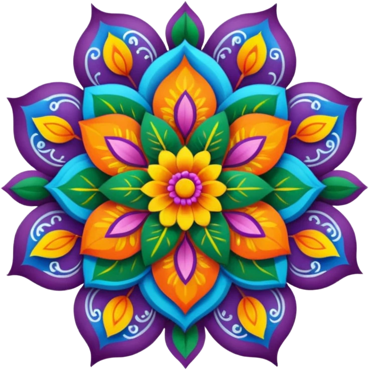 Rangoli emoji