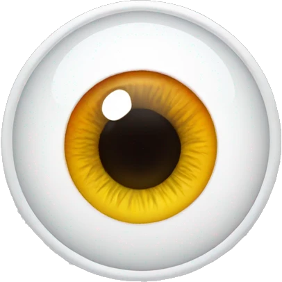 medical eye white patch emoji