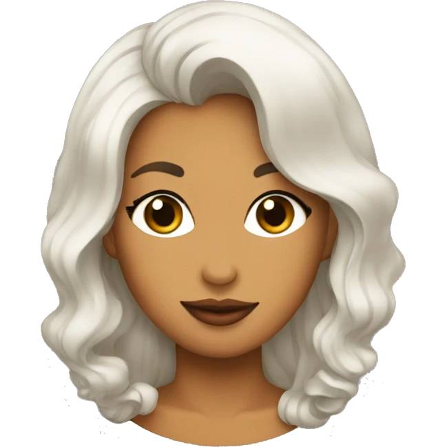 Pelo cafe beso  emoji