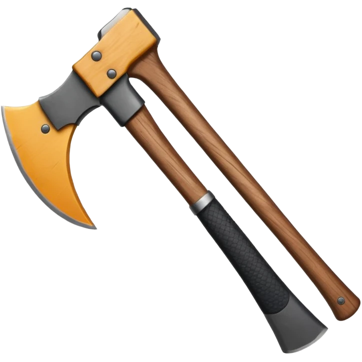 black metal climbing axe emoji