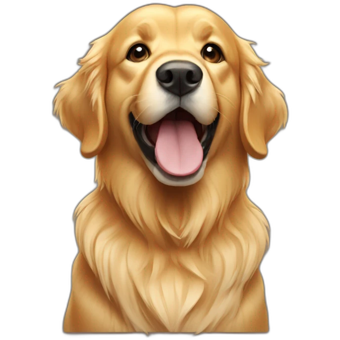 Golden retriever  emoji