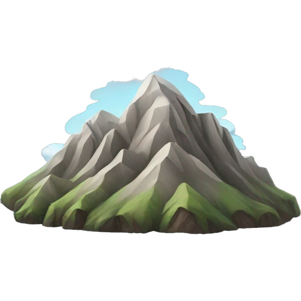 mountain emoji