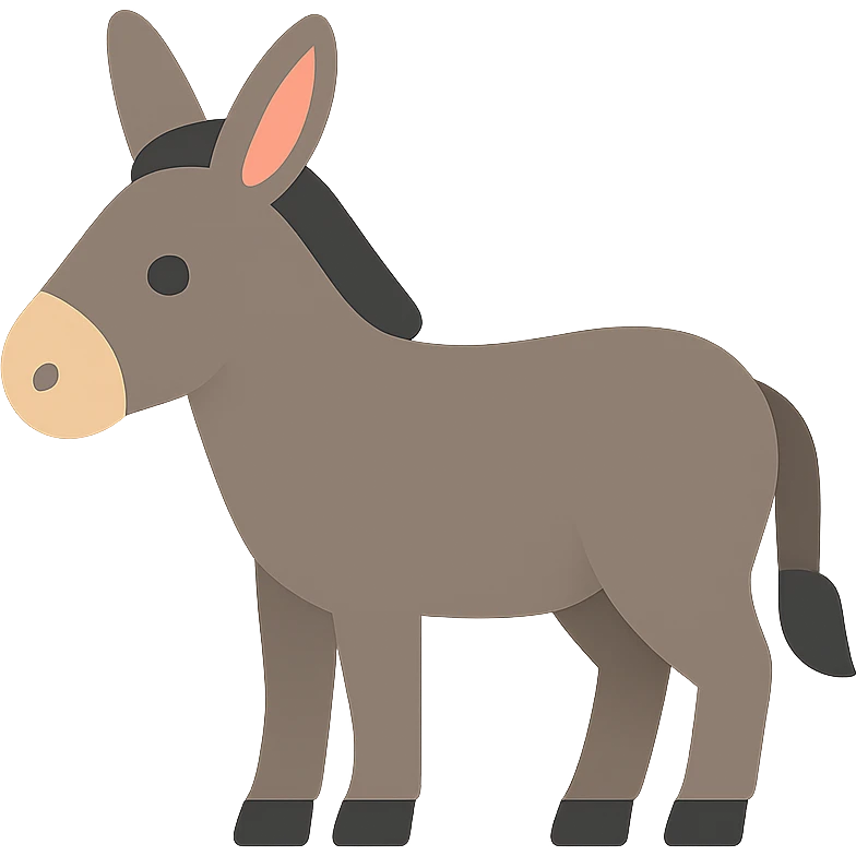 Donkey emoji