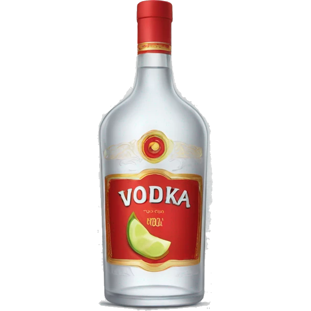 Russian vodka emoji