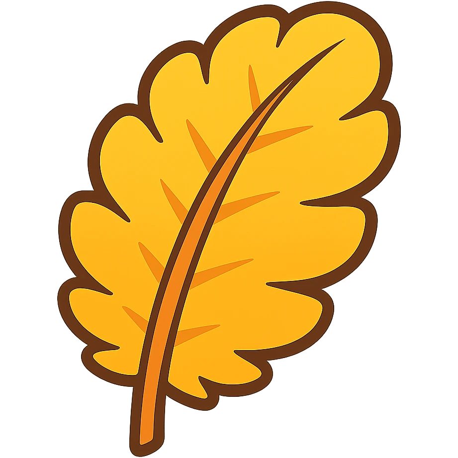 fluffy golden feather emoji