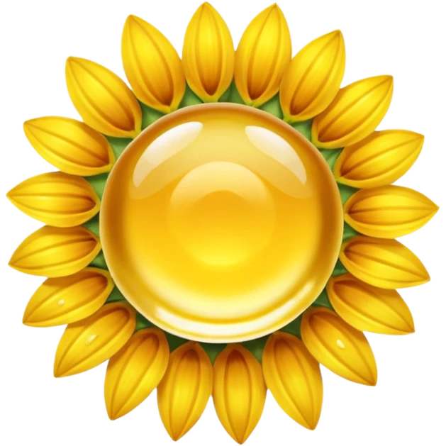 sunflower oil droplet emoji