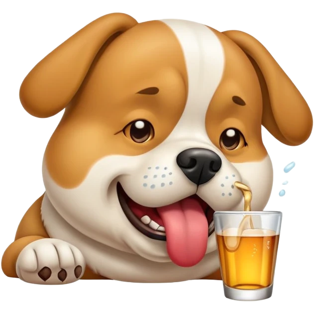 술취한 개 emoji