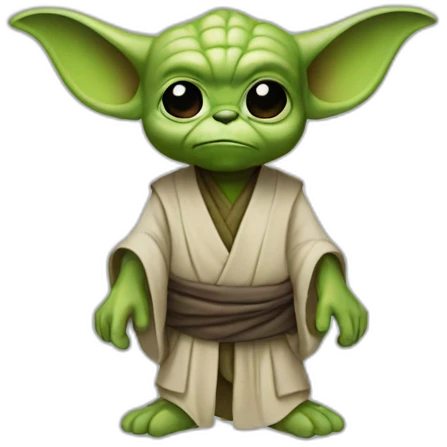Mickey yoda version emoji