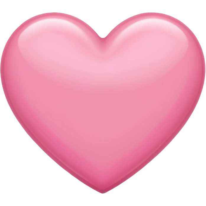 cuore rosa chiaro emoji
