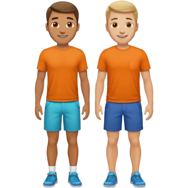 two guys arrive home emoji