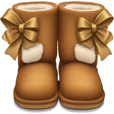 uggs with bows emoji