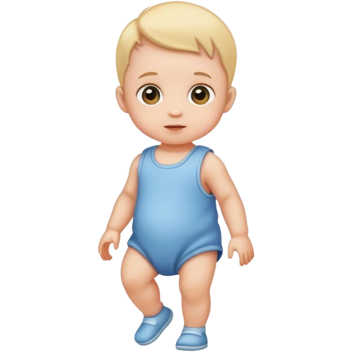 baby walking emoji