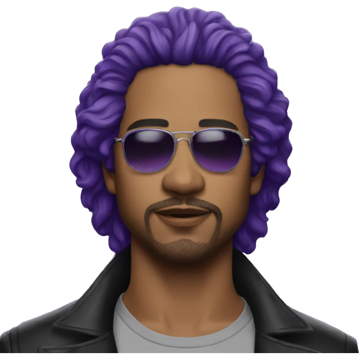 purple rain emoji