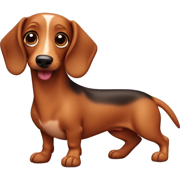 Sausage dog emoji