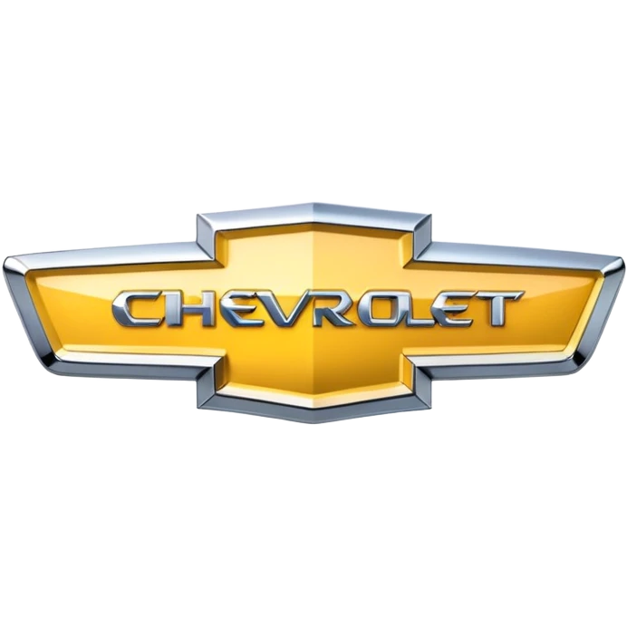 Chevrolet logo badge accurate straight emoji