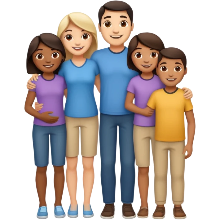  full body family emoji