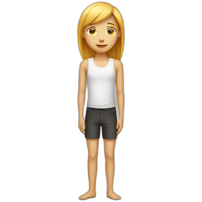 thin person  emoji