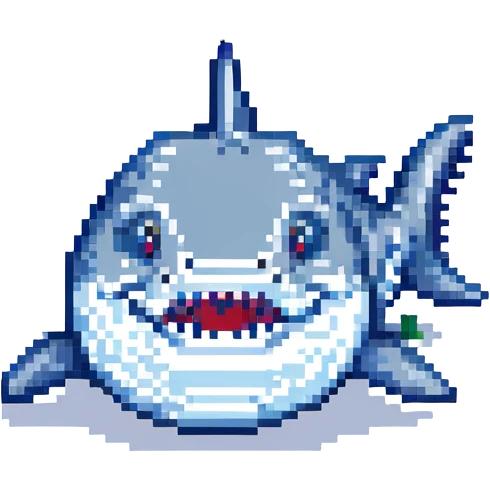 shark with legs emoji