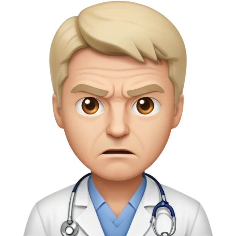 angry medical doctor emoji