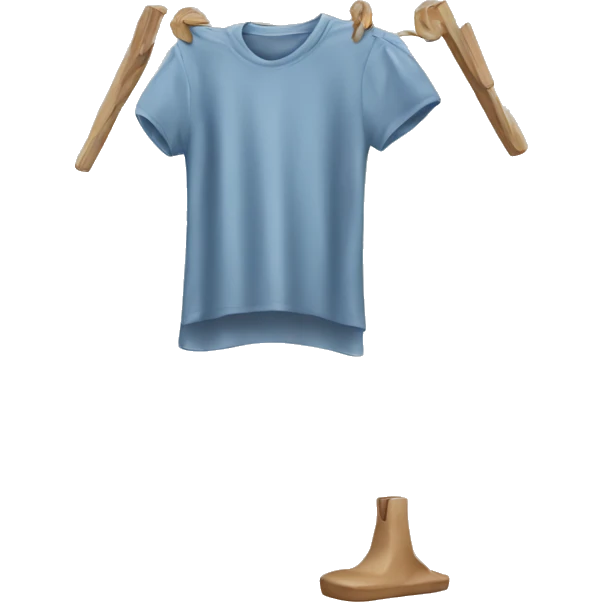 putting on clothes emoji