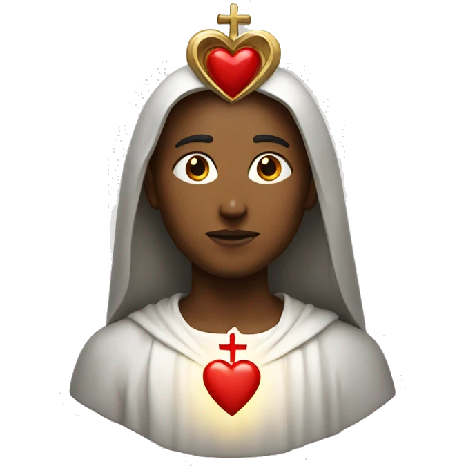 Sacred heart emoji