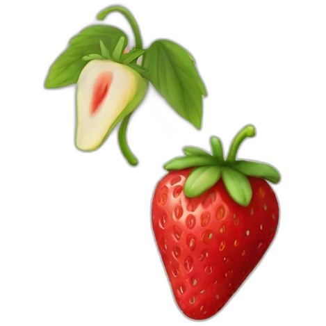 Fraise moisie emoji