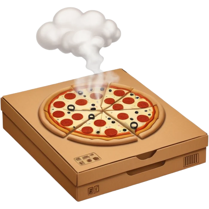 pizza box emoji