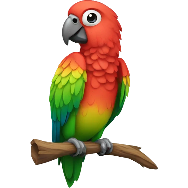 Parrots friends icon emoji