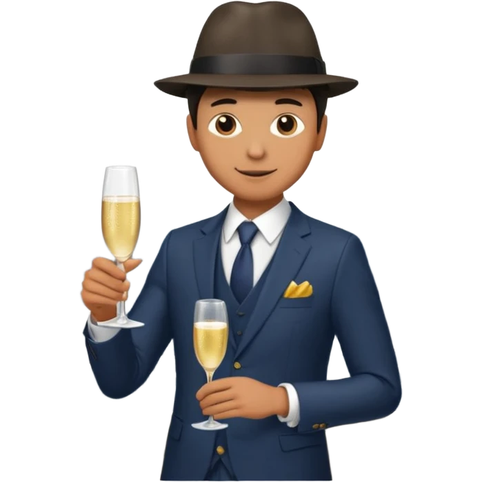 Rooftop man emoji